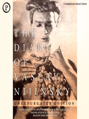 cover image of The Diary of Vaslav Nijinsky